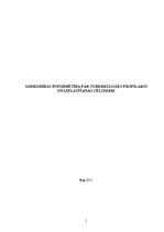 Referāts 'Sabiedrības informētība par tuberkulozes profilaksi un izplatīšanās cēloņiem', 1.