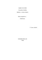 Eseja 'Individuālais dzīves stils', 1.