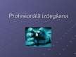 Prezentācija 'Profesionālā izdegšana', 1.