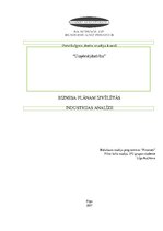 Referāts 'Industrijas analīze', 1.