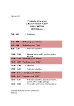Konspekts 'Dienas režīms pirmsskolā', 3.