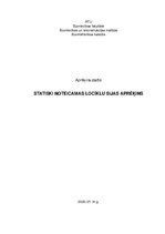 Paraugs 'Aprēķina darbs "Daudzlaidumu locīklu sijas aprēķins” (2020)', 1.