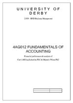Referāts 'Fundamentals of Accounting', 1.