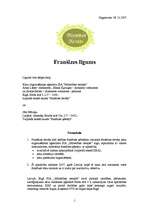 Paraugs 'Franšīzes līguma paraugs', 1.