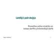 Prezentācija 'Personības psihes struktūra un izziņas darbība profesionālajā darbā', 1.