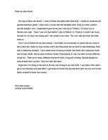 Eseja 'A Letter to Friend', 1.