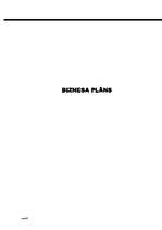 Biznesa plāns 'Biznesa plāns', 1.