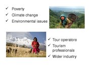 Referāts 'The Possibility of Sustainable Tourism Development in Mountain Tourism', 10.