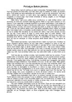 Eseja 'Pasaka "Piebalgas Baltais jātnieks"', 1.