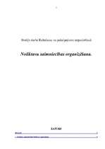 Referāts 'Noliktavu saimniecības organizēšana', 1.