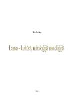Konspekts 'Lauva kā simbols mitoloģijā, kultūrā un reliģijā', 1.