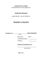 Prakses atskaite 'Prakse zemnieku saimniecībā', 1.