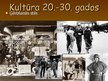 Prezentācija 'Kultūra 20.-30.gados', 10.