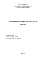 Referāts 'Latvijas kredītiestāžu darbības analīze 2004.-2011.gadā', 1.