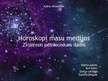 Prezentācija 'Horoskopi masu medijos', 1.