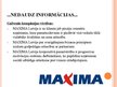 Prezentācija 'Uzņēmuma "Maxima" organizācijas struktūra', 3.