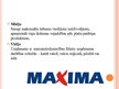 Prezentācija 'Uzņēmuma "Maxima" organizācijas struktūra', 4.
