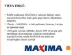 Prezentācija 'Uzņēmuma "Maxima" organizācijas struktūra', 12.
