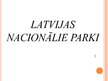 Referāts 'Latvijas Nacionālie parki', 23.