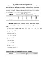 Paraugs 'Transporta uzdevuma atrisinājums', 1.