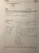 Paraugs '2020. gada Fizikas Centralizētā eksāmena atbildes', 20.