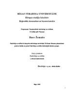 Konspekts 'Patērētāju uzvedība kā integrēta mārketinga sastāvdaļa. Pirkšanas lēmumu pieņemš', 1.