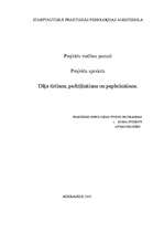 Referāts 'Dīķa tīrīšana, padziļināšana un paplašināšana, foreļu populācijas ieviešana dīķī', 1.