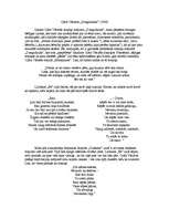 Eseja 'Ojāra Vācieša dzejoļu krājuma "Dzegužlaiks" analīze', 1.