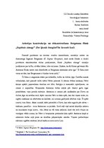 Eseja 'Arhetipa konstrukcija un dekonstruēšana Bergmana filmā "Septītais zīmogs"', 1.