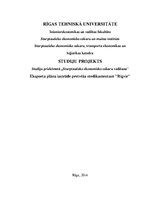 Referāts 'Eksporta plāna izstrāde pretvēža medikamentam "Rigvir"', 1.
