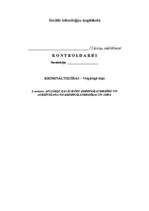 Konspekts 'Apstākļi, kas izslēdz kriminālatbildību un atbrīvošana no kriminālatbildības un ', 1.