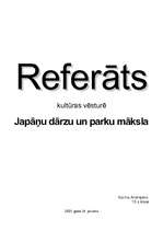 Referāts 'Japāņu dārzu un parku māksla', 4.