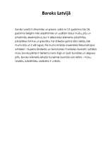 Konspekts 'Baroks Latvijā', 1.