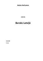 Konspekts 'Baroks Latvijā', 11.
