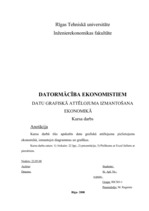 Konspekts 'Datu grafiskā attēlojuma izmantošana ekonomikā', 1.