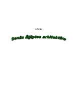 Referāts 'Senās Ēģiptes arhitektūra', 1.