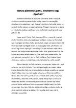 Eseja 'Sirreālais Leldes Stumbres darbā "Spalvas"', 1.