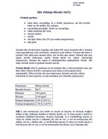 Konspekts 'Sāls (nātrija hlorīds NaCl)', 1.