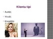 Prezentācija 'Klientu tipi', 2.