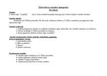 Prakses atskaite 'Latviešu valodas un literatūras stundu konspekts 11.klasē', 4.