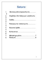 Konspekts 'Frizētavas biznesa plāns', 3.