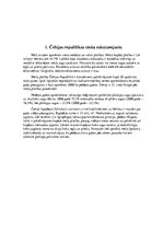 Eseja 'Kursa darbs par Čehijas mežiem', 3.