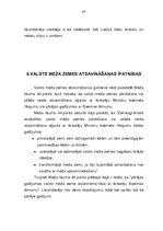 Diplomdarbs 'Meža zemes atsavināšanas tiesiskais regulējums', 45.