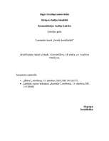 Konspekts 'Analītiskie raksti presē. Komentārs, tā vieta un nozīme medijos', 1.