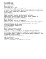 Eseja 'Effective Communications', 2.