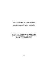 Referāts 'Pašvaldību vispārējais raksturojums', 1.