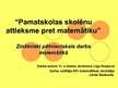 Referāts 'Pamatskolas skolēnu attieksme pret matemātiku', 34.