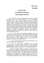 Eseja 'Grāmatas analīze „Skolas un ģimenes sadarbība”', 1.