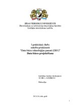 Konspekts 'Datu bāzes vadības sistēmas DB1', 1.