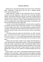 Eseja 'Alberts Bels "Saucēja balss"', 1.